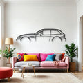 Z3 M Coupe Classic Silhouette Metal Wall Art - Automotive Garage Decor