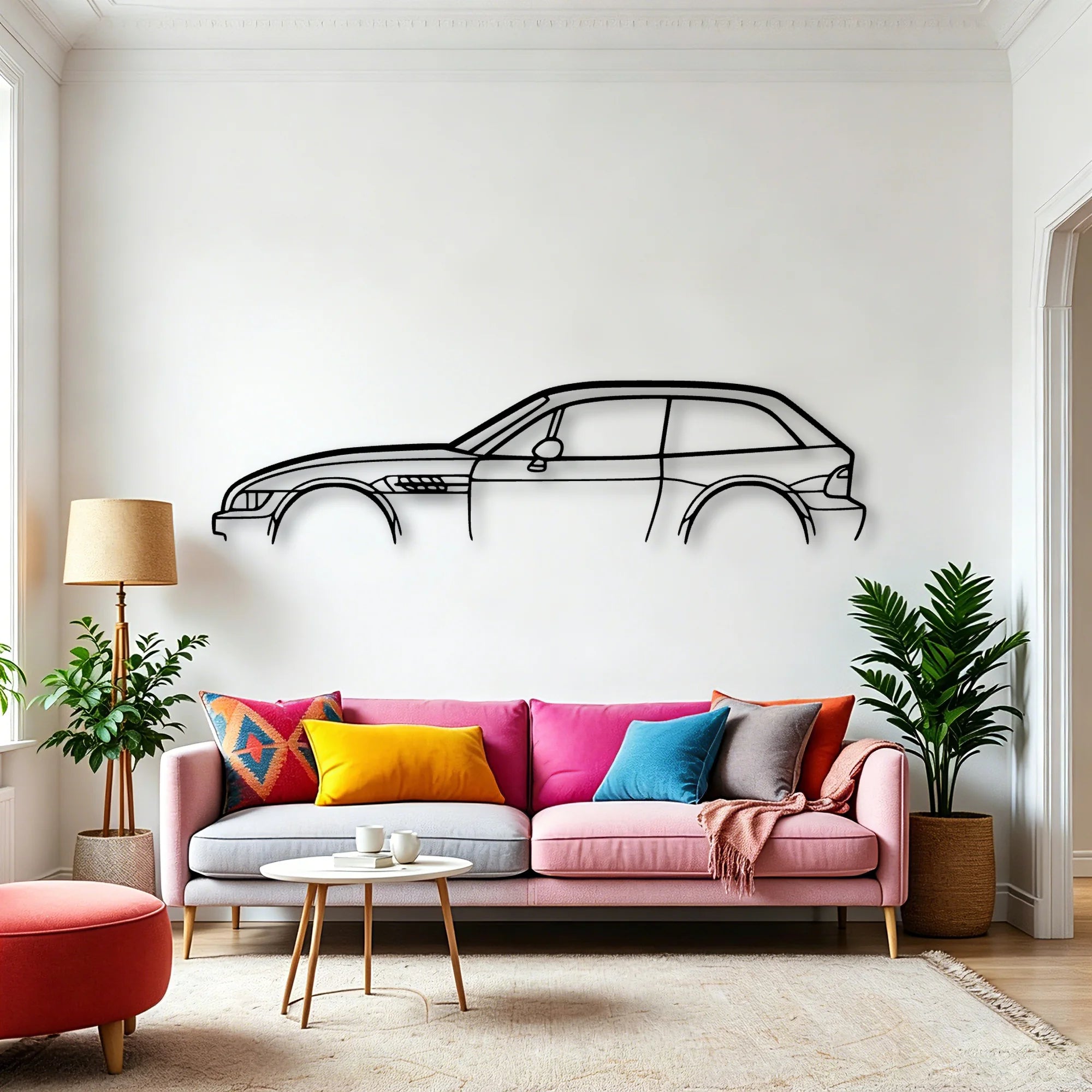 Z3 M Coupe Classic Silhouette Metal Wall Art - Automotive Garage Decor