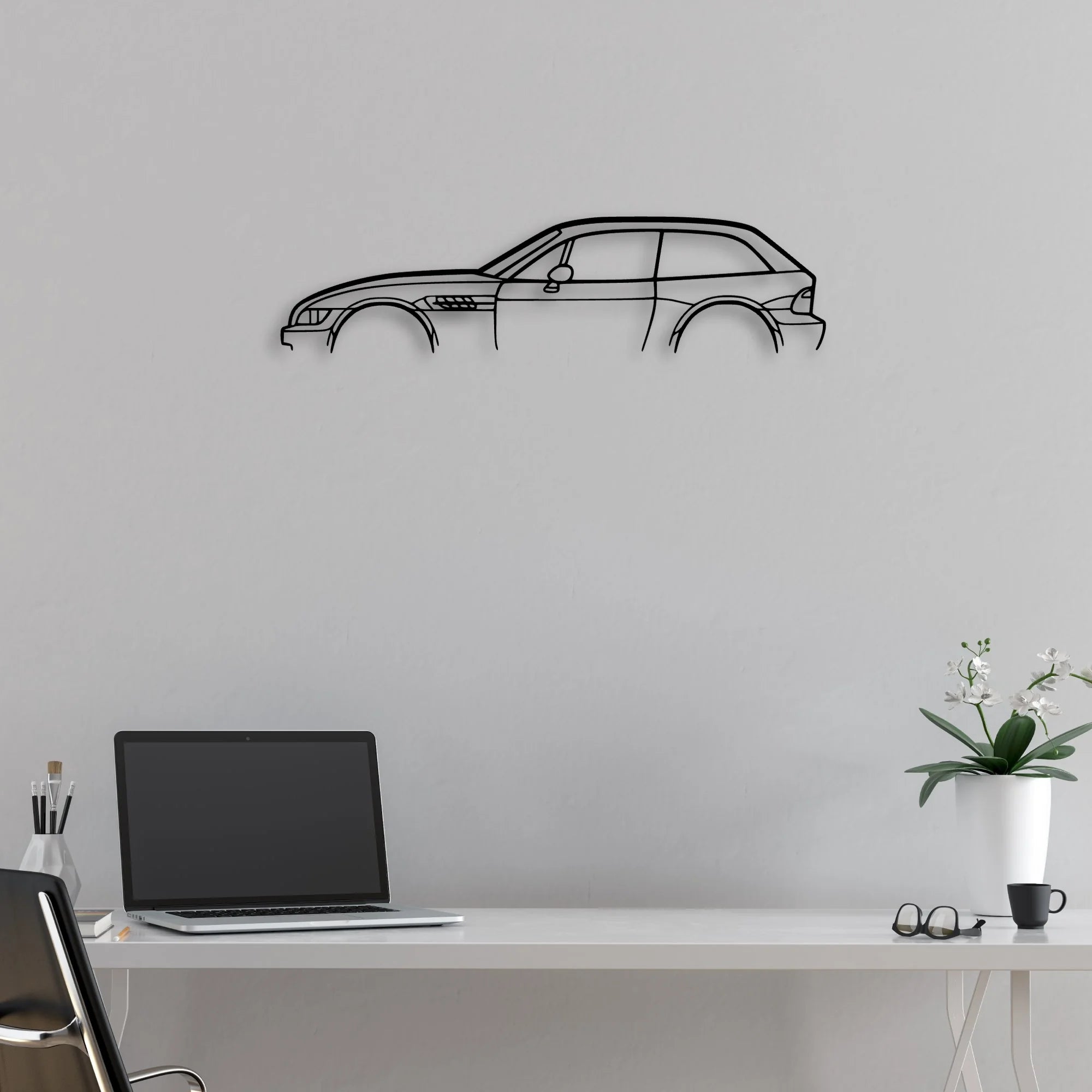 Z3 M Coupe Classic Silhouette Metal Wall Art - Automotive Garage Decor