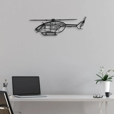 A300 600F Classic Aircraft Silhouette Metal Wall Art - Aviation Hangar Decor