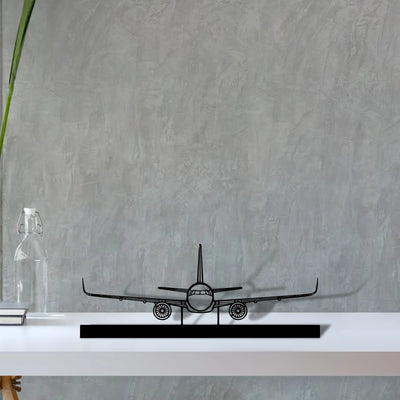 a321-2 Silhouette Metal Art Stand - Aero Silhouette