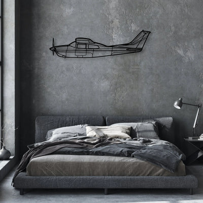 AC-130J Ghostrider 3 Classic Aircraft Silhouette Metal Wall Art - Aviation Hangar Decor