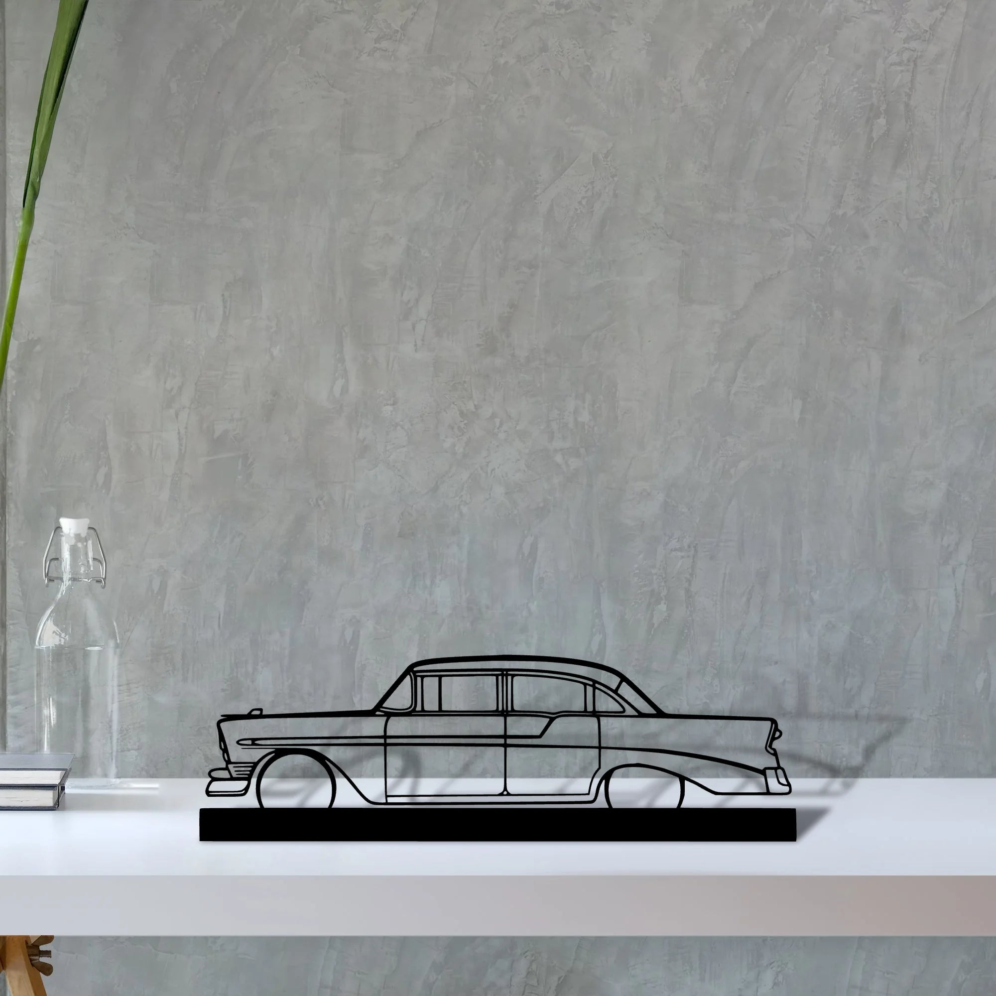 air-1956 Silhouette Metal Art Stand - Aero Silhouette
