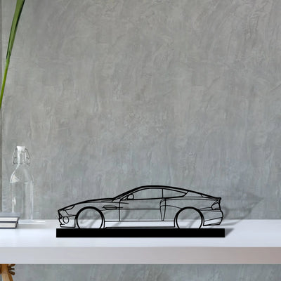aston-vanquish-v12-2003 Silhouette Metal Art Stand - Aero Silhouette