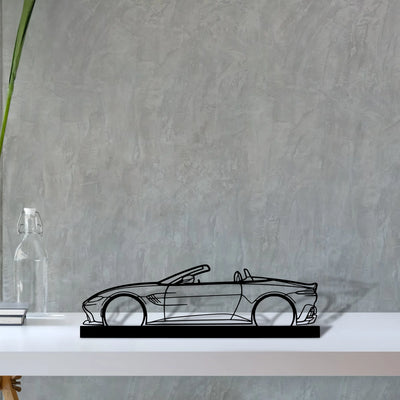 aston-vantage-cabrio Silhouette Metal Art Stand - Aero Silhouette