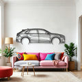 Audi Q8 Classic Silhouette Metal Wall Art - Automotive Garage Decor
