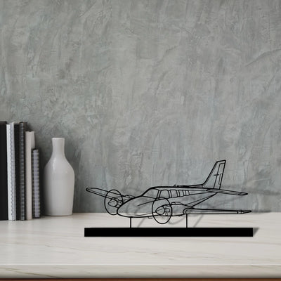 baron-58-2 Silhouette Metal Art Stand - Aero Silhouette