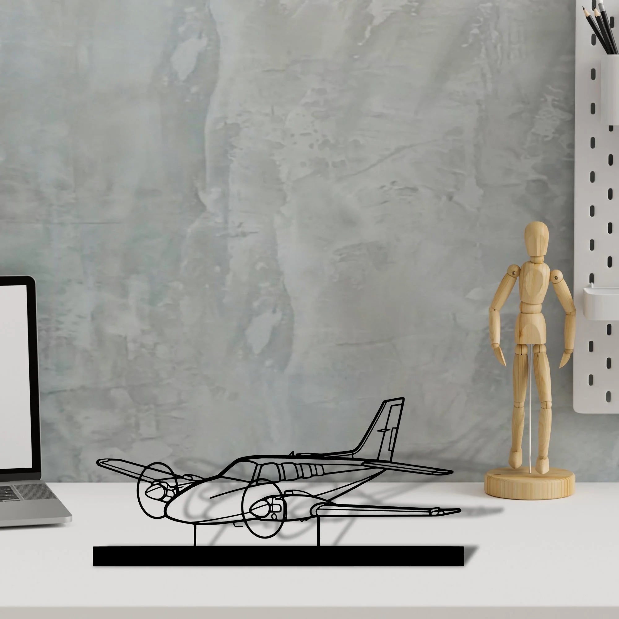 baron-58 Silhouette Metal Art Stand - Aero Silhouette