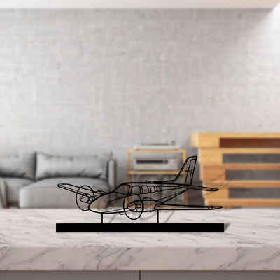 baron-58 Silhouette Metal Art Stand - Aero Silhouette