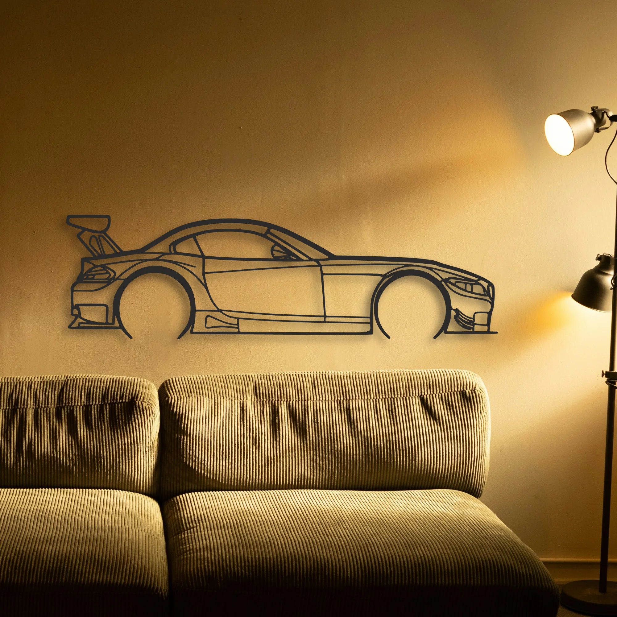 BMW Z4 E89 Classic Silhouette Metal Wall Art - Automotive Garage Decor