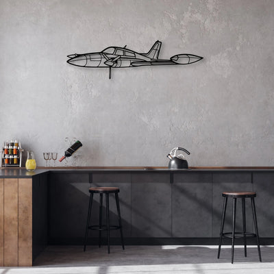 C-130H Hercules Classic Aircraft Silhouette Metal Wall Art - Aviation Hangar Decor