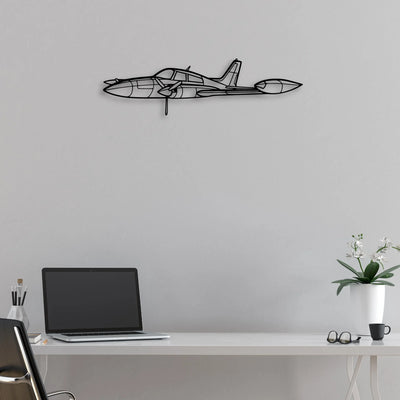 C-130H Hercules Classic Aircraft Silhouette Metal Wall Art - Aviation Hangar Decor
