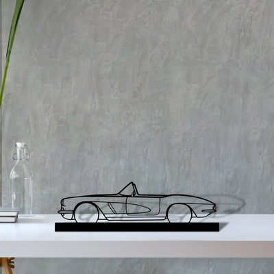 c1-1962 Silhouette Metal Art Stand - Aero Silhouette