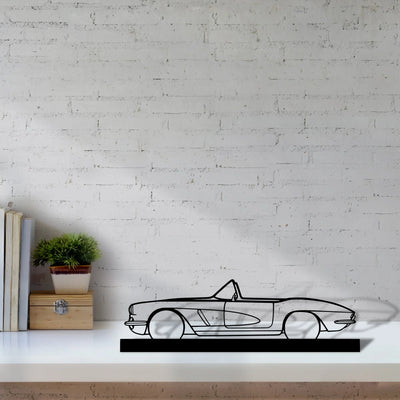 c1-1962 Silhouette Metal Art Stand - Aero Silhouette