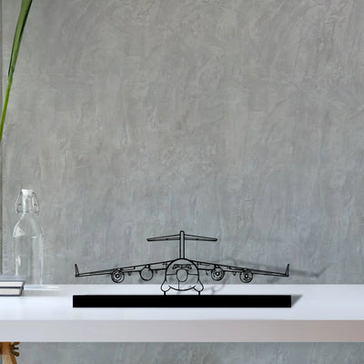 c17 Silhouette Metal Art Stand - Aero Silhouette