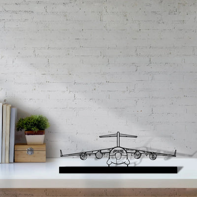 c17 Silhouette Metal Art Stand - Aero Silhouette