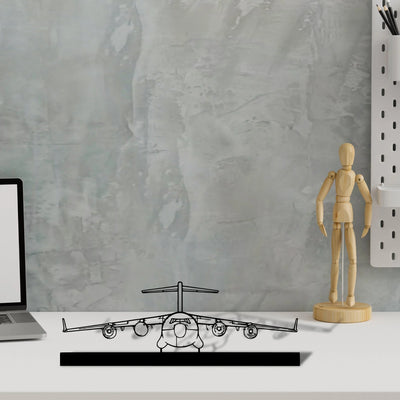 c17 Silhouette Metal Art Stand - Aero Silhouette
