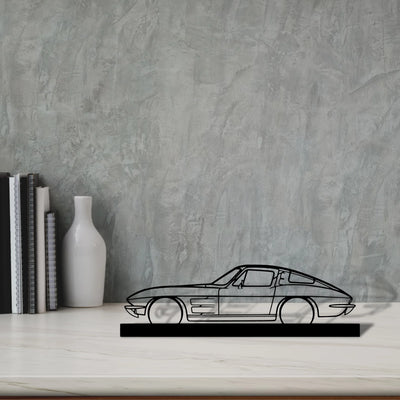 c2-1963 Silhouette Metal Art Stand - Aero Silhouette
