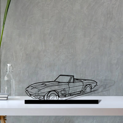 c2 Silhouette Metal Art Stand - Aero Silhouette