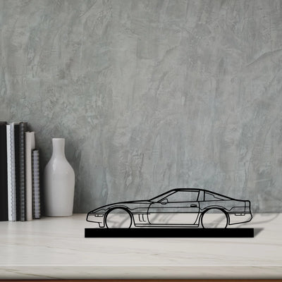 c4 Silhouette Metal Art Stand - Aero Silhouette