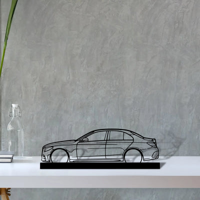 c43amg Silhouette Metal Art Stand - Aero Silhouette