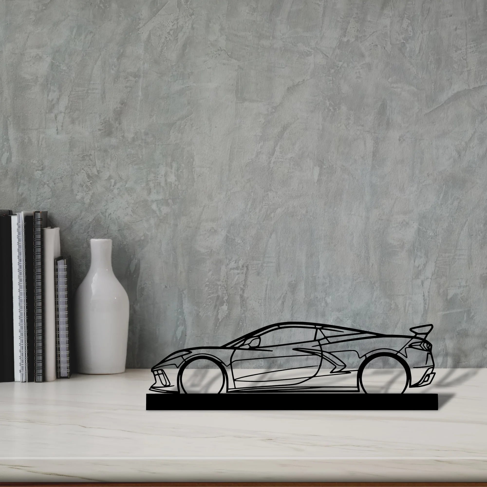 c8-htc Silhouette Metal Art Stand - Aero Silhouette
