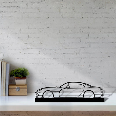 cerbera-1998 Silhouette Metal Art Stand - Aero Silhouette