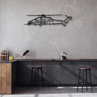CH-53K King Stallion Classic Aircraft Silhouette Metal Wall Art - Aviation Hangar Decor
