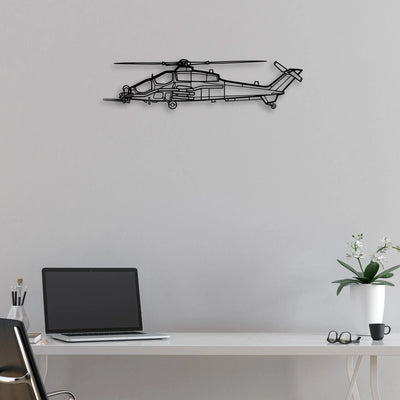 CH-53K King Stallion Classic Aircraft Silhouette Metal Wall Art - Aviation Hangar Decor