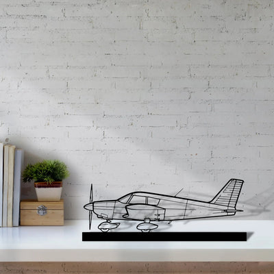 cherokee-pa-28-140-2 Silhouette Metal Art Stand - Aero Silhouette
