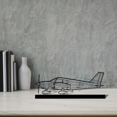 cherokee-pa-28-140-2 Silhouette Metal Art Stand - Aero Silhouette