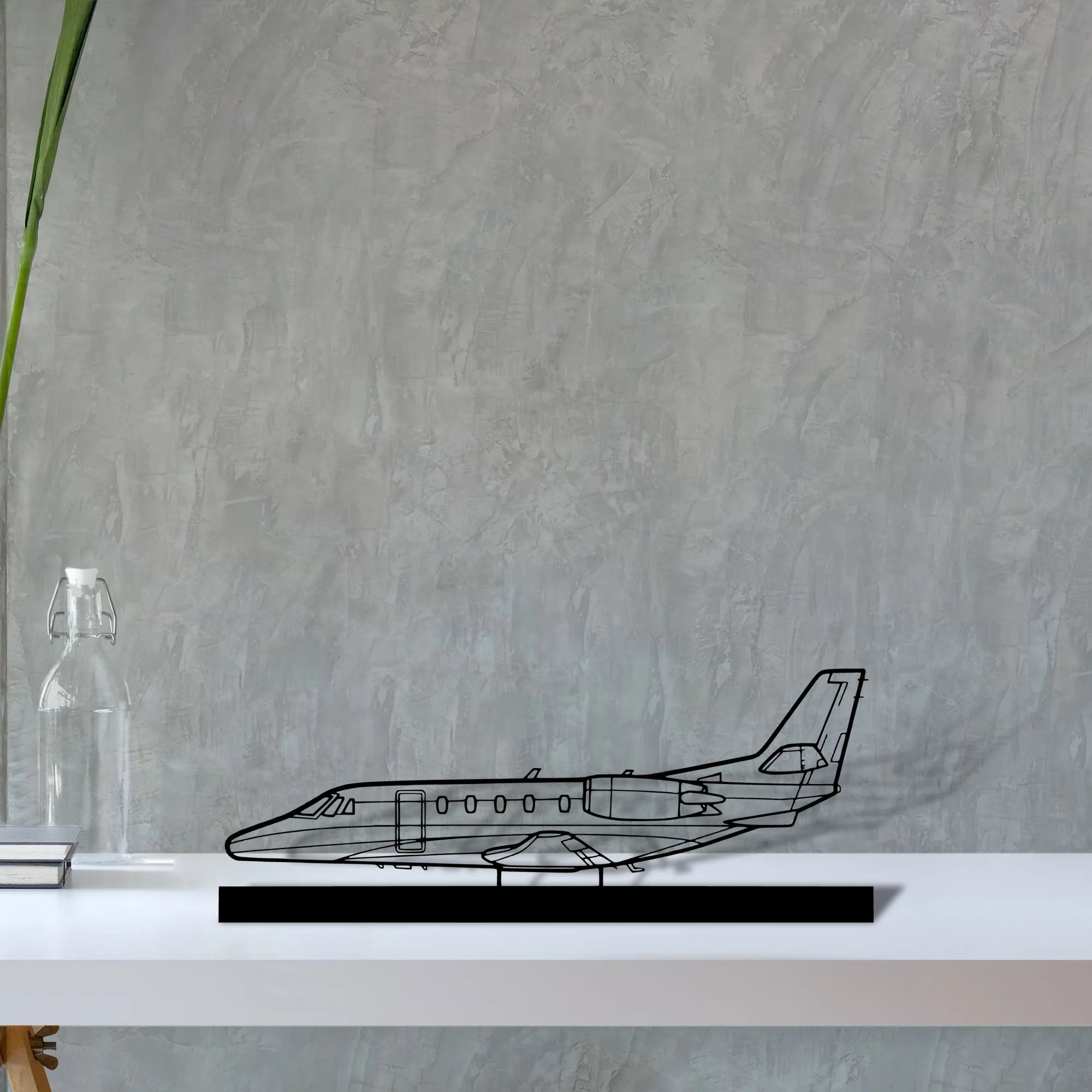 citation-xls-2 Silhouette Metal Art Stand - Aero Silhouette