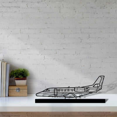 citation-xls Silhouette Metal Art Stand - Aero Silhouette
