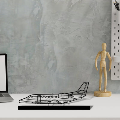 citation-xls Silhouette Metal Art Stand - Aero Silhouette