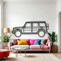Class G Classic Silhouette Metal Wall Art - Automotive Garage Decor