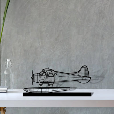 de-havilland-beaver-2 Silhouette Metal Art Stand - Aero Silhouette