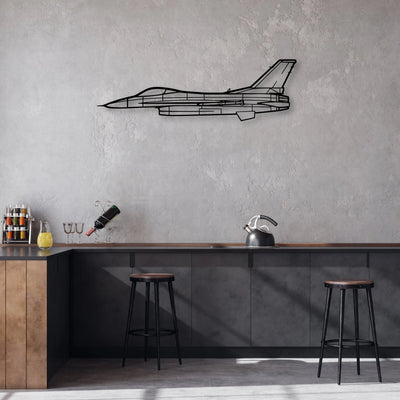 DE Havilland Beaver Classic Aircraft Silhouette Metal Wall Art - Aviation Hangar Decor