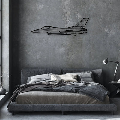 DE Havilland Beaver Classic Aircraft Silhouette Metal Wall Art - Aviation Hangar Decor