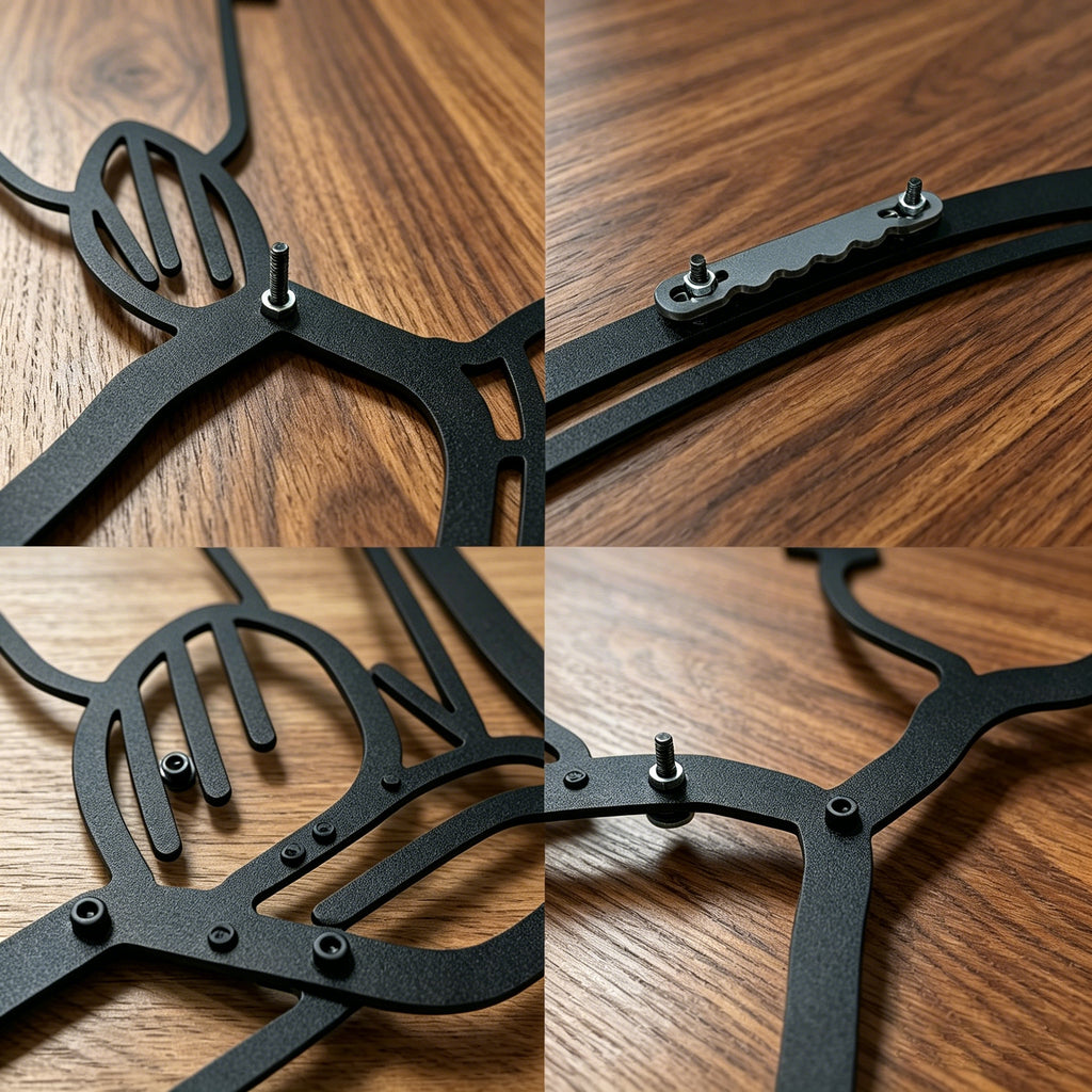 2024 F1 SF-24 Front View Metal Wall Art - Classic Car Garage Decor
