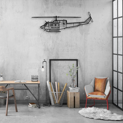 E-3C Sentry 2 Classic Aircraft Silhouette Metal Wall Art - Aviation Hangar Decor