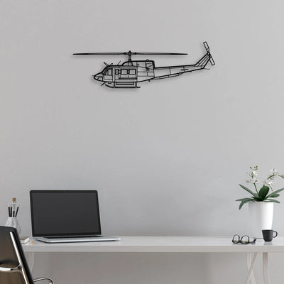 E-3C Sentry 2 Classic Aircraft Silhouette Metal Wall Art - Aviation Hangar Decor