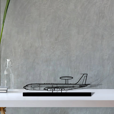 e-3c-sentry-3 Silhouette Metal Art Stand - Aero Silhouette