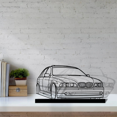 e39 Silhouette Metal Art Stand - Aero Silhouette