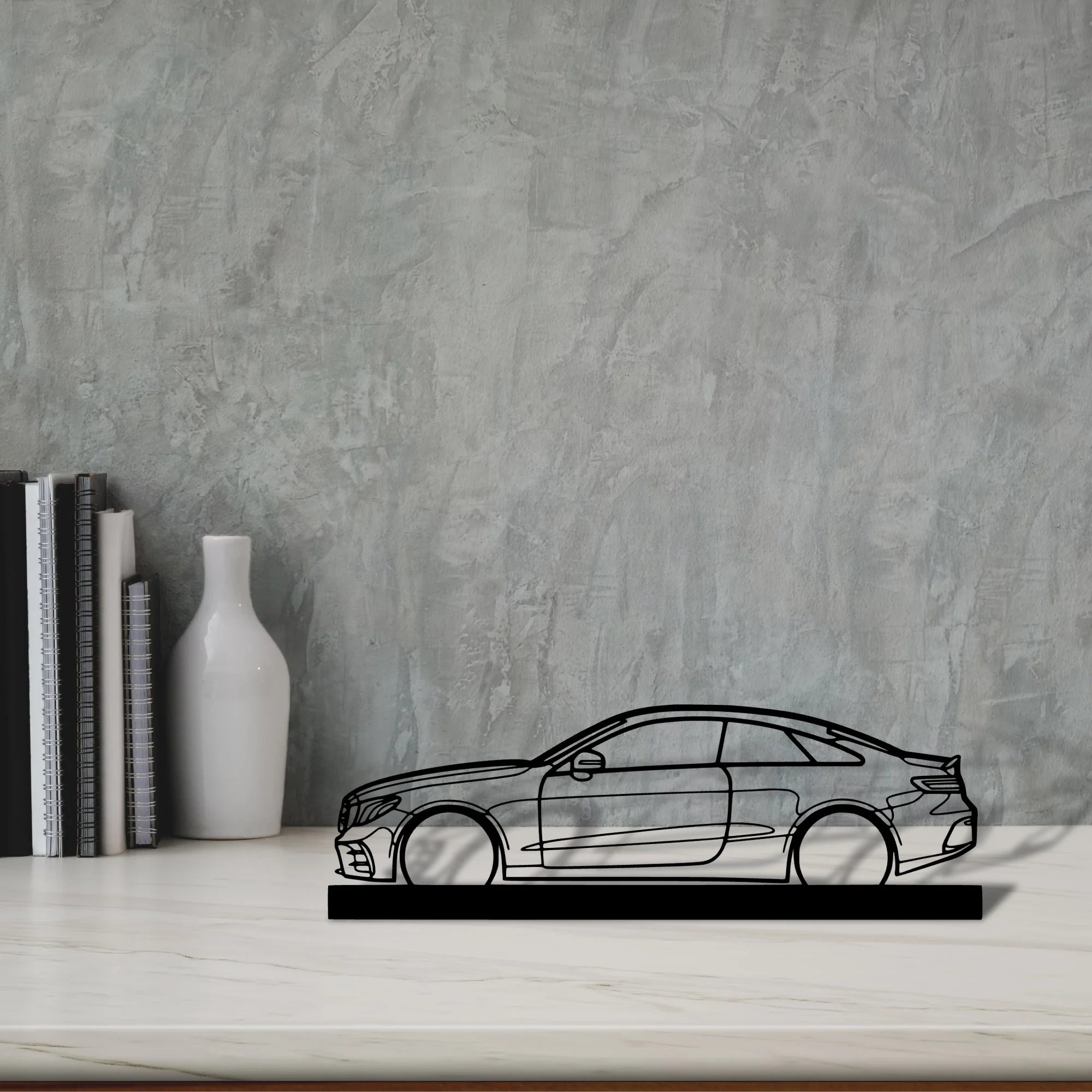 e53-amg-coupe Silhouette Metal Art Stand - Aero Silhouette