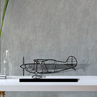 eagle-ii-2 Silhouette Metal Art Stand - Aero Silhouette