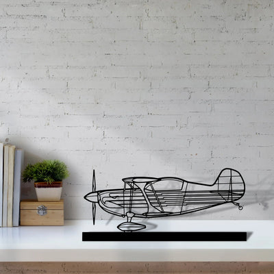 eagle-ii-2 Silhouette Metal Art Stand - Aero Silhouette