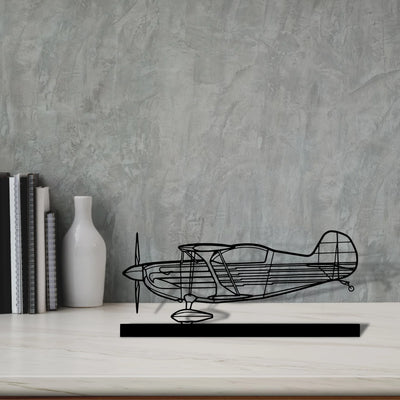 eagle-ii-2 Silhouette Metal Art Stand - Aero Silhouette