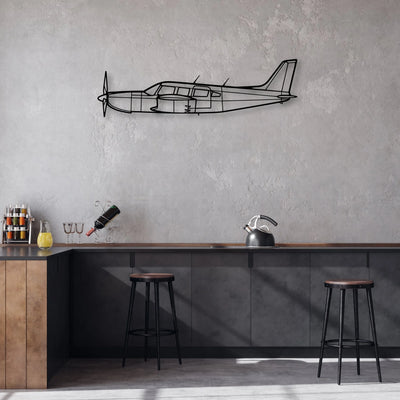 EC120 Classic Aircraft Silhouette Metal Wall Art - Aviation Hangar Decor