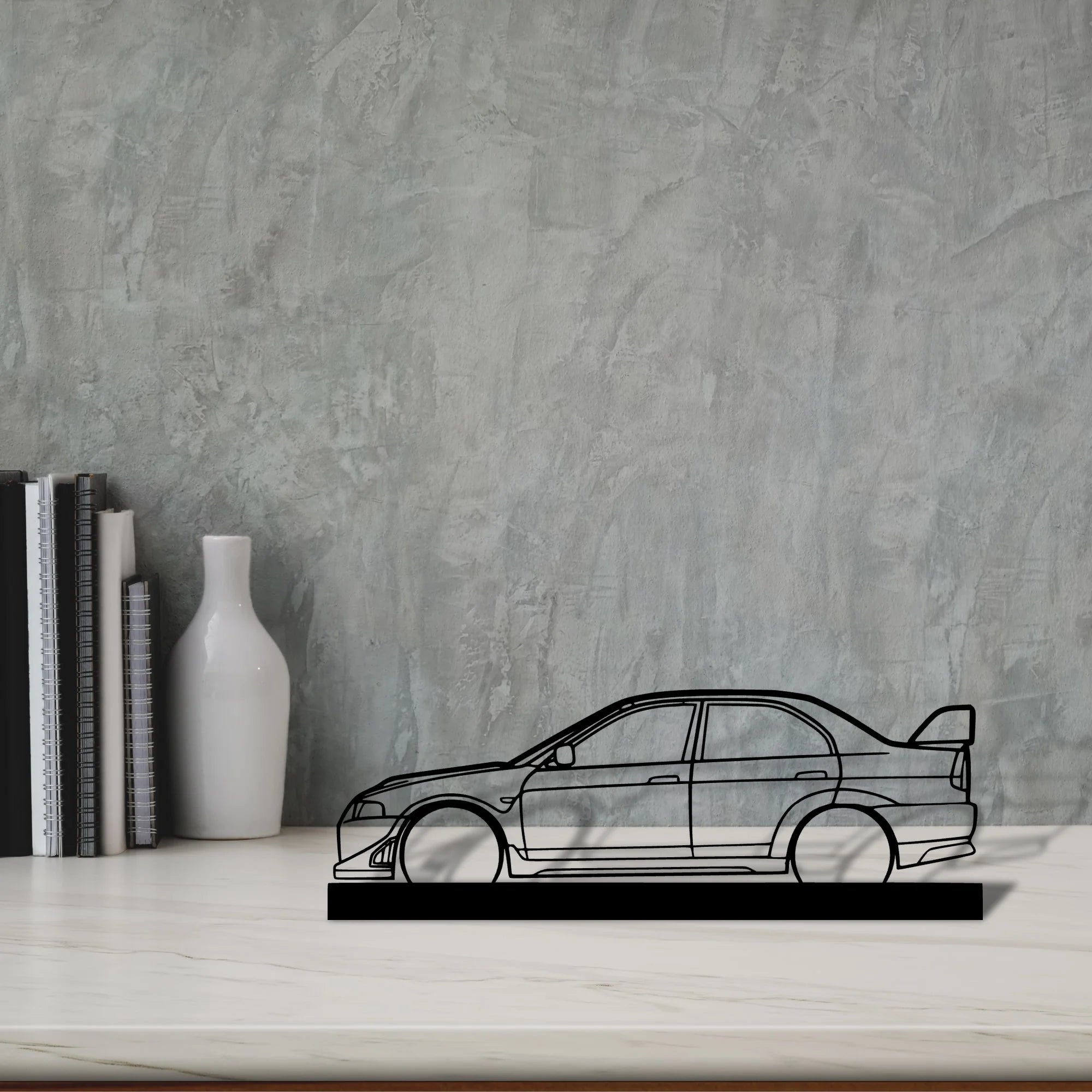 evo-vi Silhouette Metal Art Stand - Aero Silhouette