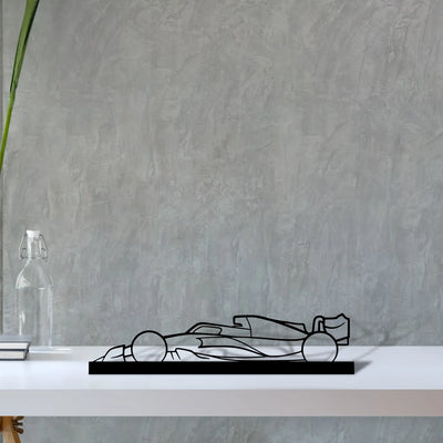 f1-2022-mercedes-3 Silhouette Metal Art Stand - Aero Silhouette